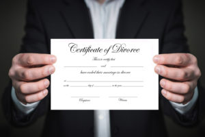 Certificate of Divorce