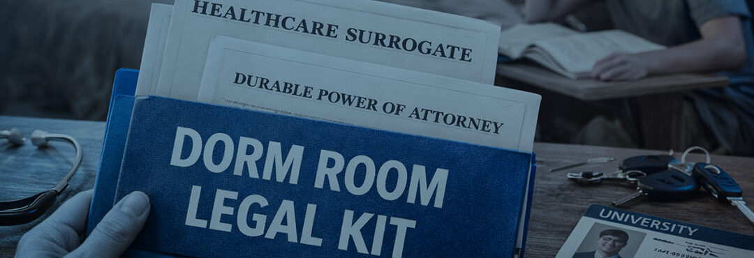 Dorm Room Legal Kit: Why Parents of College Students Need Legal Documents Once Their Child Turns 18